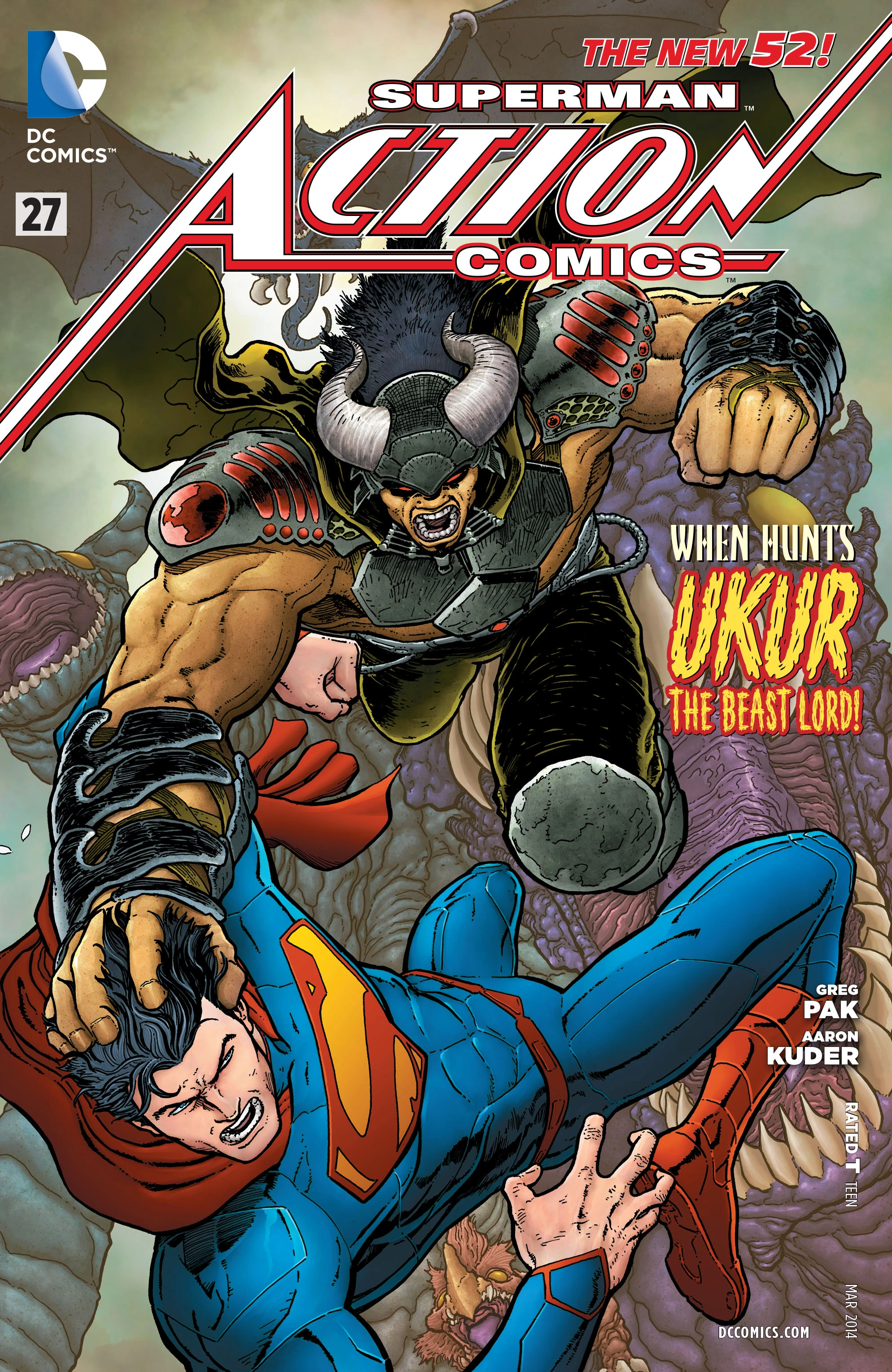 Action Comics #27 (DC, 2014 — Cover A) cover